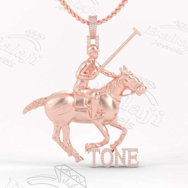 Horse Pendant | Polo Horse Pendant | diamond horse necklace | horse necklace pendant | horse necklace silver