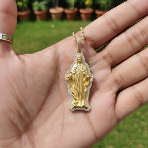 Virgin Mary Necklace, mother mary necklace, virgin mary necklace silver, mary necklace