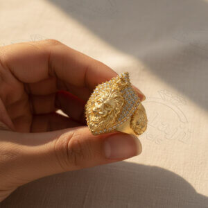 Lion Face Ring | lion ring | lion ring for men | lion head ring | silver lion ring