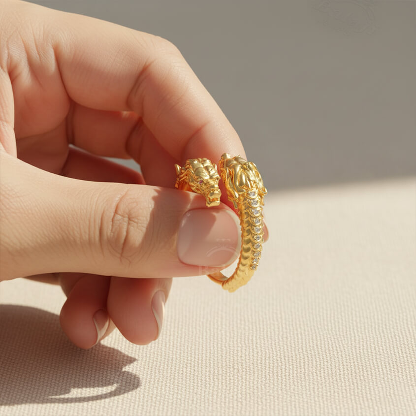 Dragon Fly Ring | dragon ring | dragon ring for men | mens dragon ring | silver dragon ring